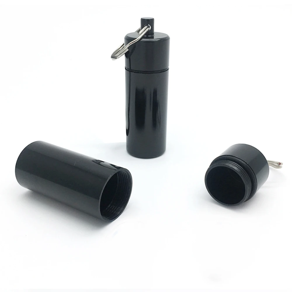 1 шт. чехол для сигарет из алюминиевого сплава с брелком коробка хранения табака