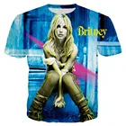 Новинка 2021, модная крутая 3D футболка Britney Spears для мужчин и женщин, Повседневная стильная уличная одежда в стиле Харадзюку, топы в стиле хип-хоп