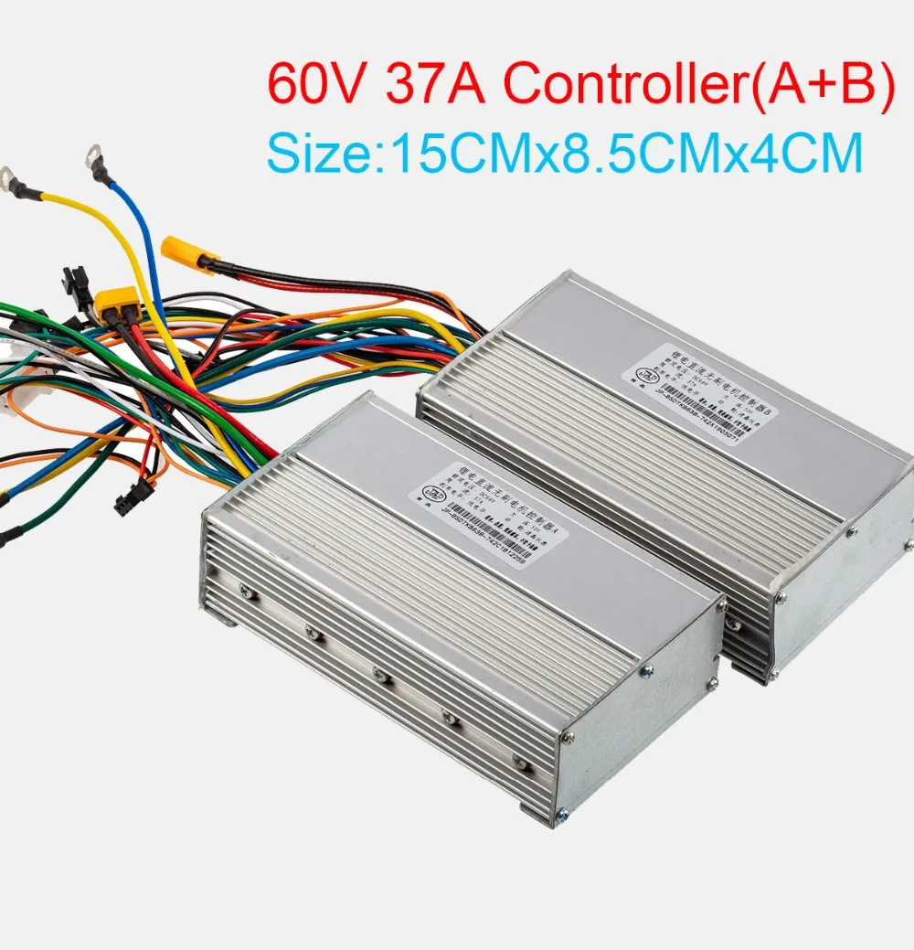 JP 48 V/52 V/60 V 25A 37A Электрический контроллер для мотороллера, высококачественный контроллер для всех скутеров Halo Knight