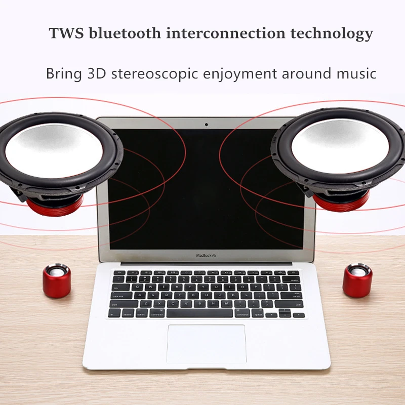 Беспроводная Bluetooth колонка TWS для пробежек и занятий спортом|Портативные колонки|