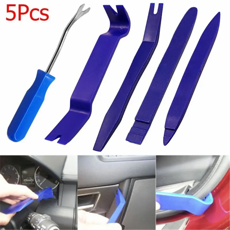 

Kit Removal Tool Set Trim 5pcs Audio Auto Mouldings Repair Stereo Blue
