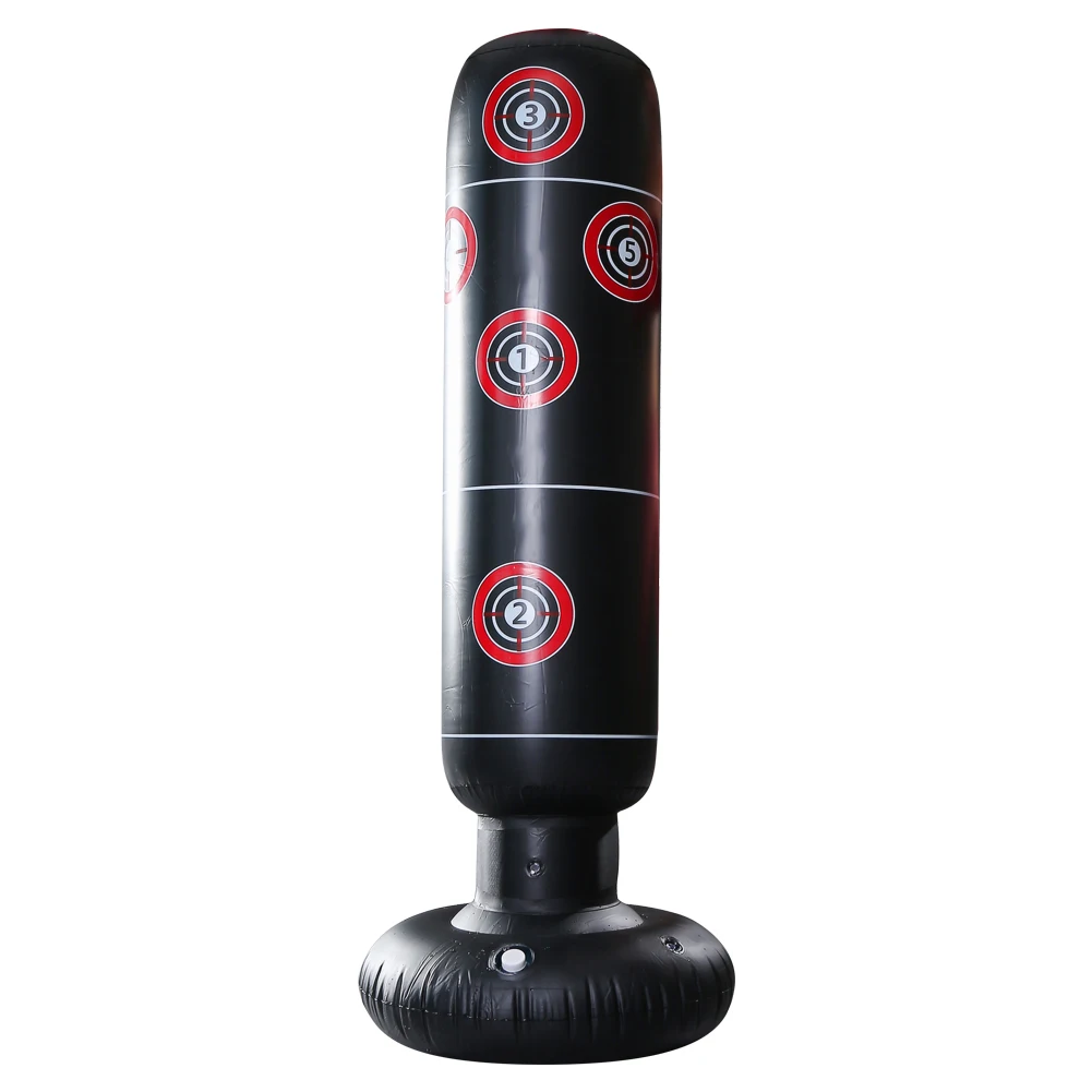 Inflatables Boxing Punching Bag Mma Training Taekwondo Kids Venting Hit Stand Weight Fitnes Equipment | Спорт и развлечения