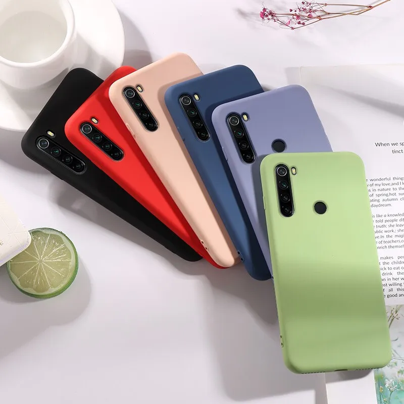 Чехол для Xiao mi Red Note 8 7 K20 Pro Силиконовый Жидкий чехол Xio 7A 6 6A телефона оригинальный |