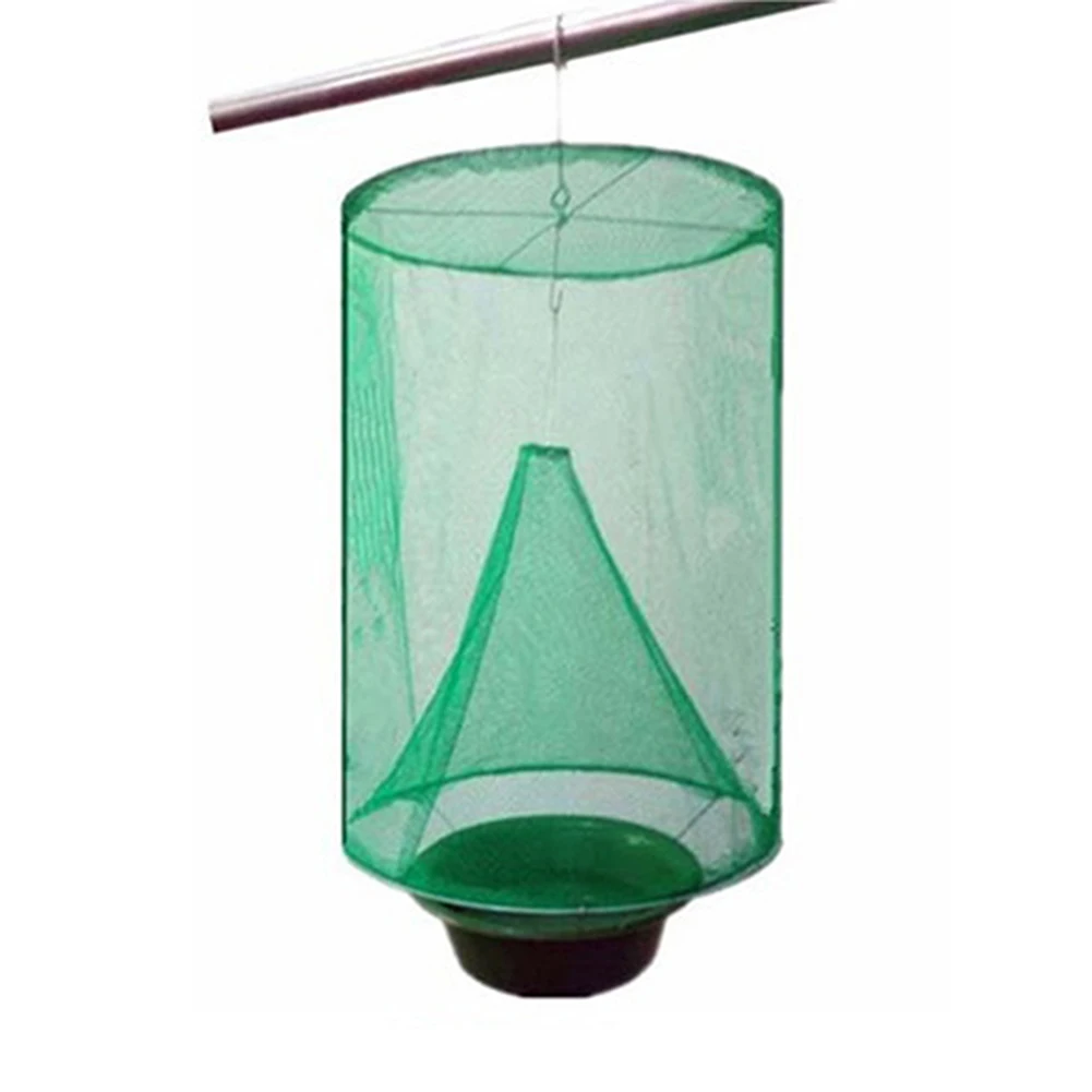 

Ranch Fly Trap Hanging Flycatcher Flies Trap Cage for Outdoor Family Farms QJS Shop
