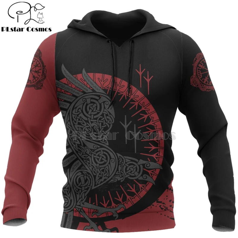 

PLstar Cosmos Viking Warrior Tattoo New Fashion Tracksuit casual 3D Print Zipper/Hoodie/Sweatshirt/Jacket/Men's Women style-48