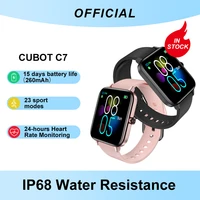 cubot c7 ip68 waterproof smartwatch heart rate monitor fitness for android ios sport smart watch for men women for xiami iphone
