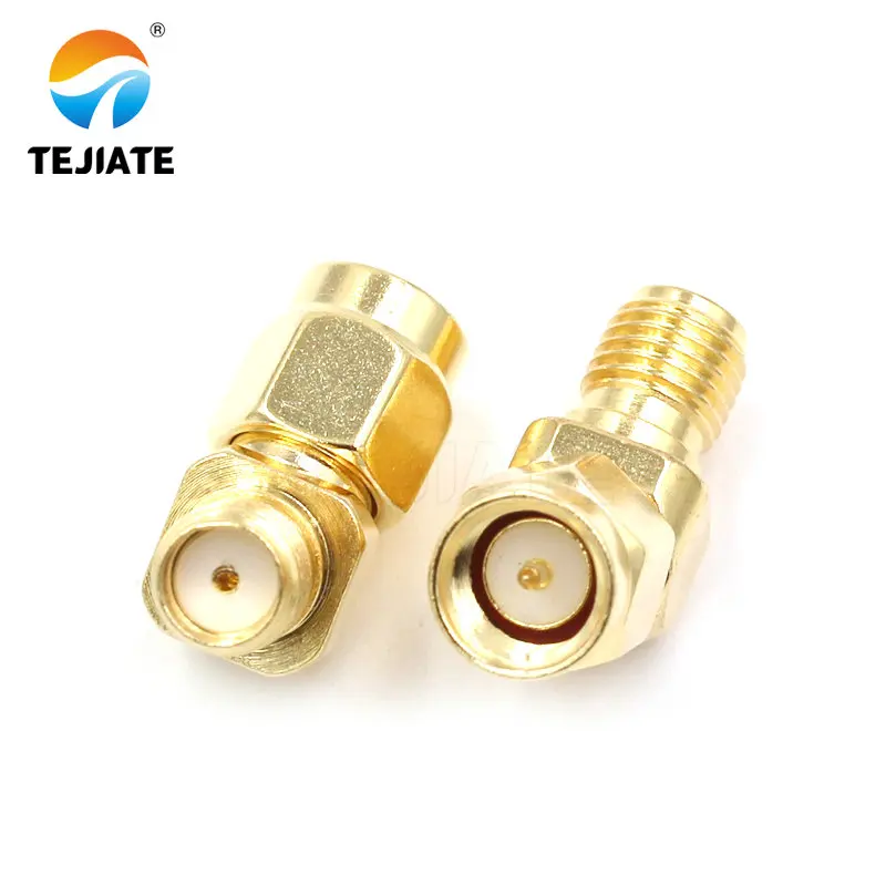 2 шт WiFi передача изображения FPV адаптер SMA штекер женский голова 135°45° косой угол