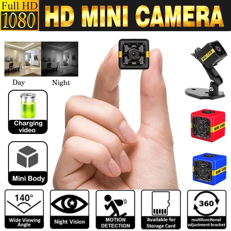 Мини камера EastVita FX01 HD 1080P с датчиком ночного видения видеокамера движения DVR микро