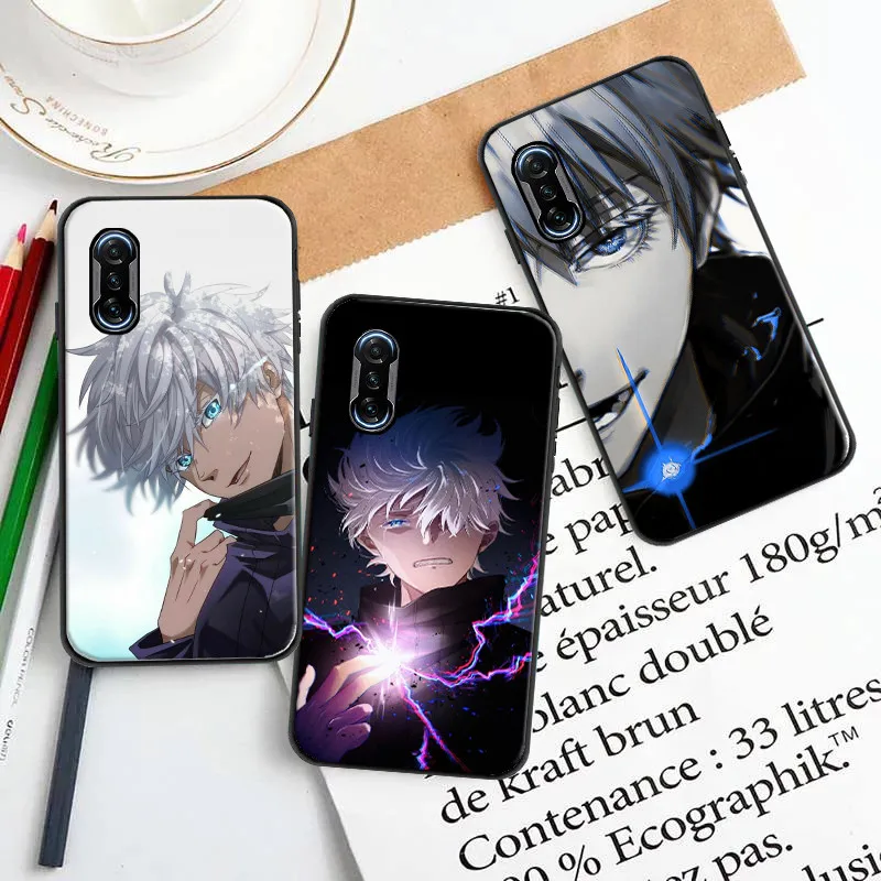 

Hot Jujutsu Kaisen Anime Phone Case For iPhone 6 6S Plus Gojo Satoru Itadori Funda Coque Cacasa Cases Soft Two-sided Su Nuo