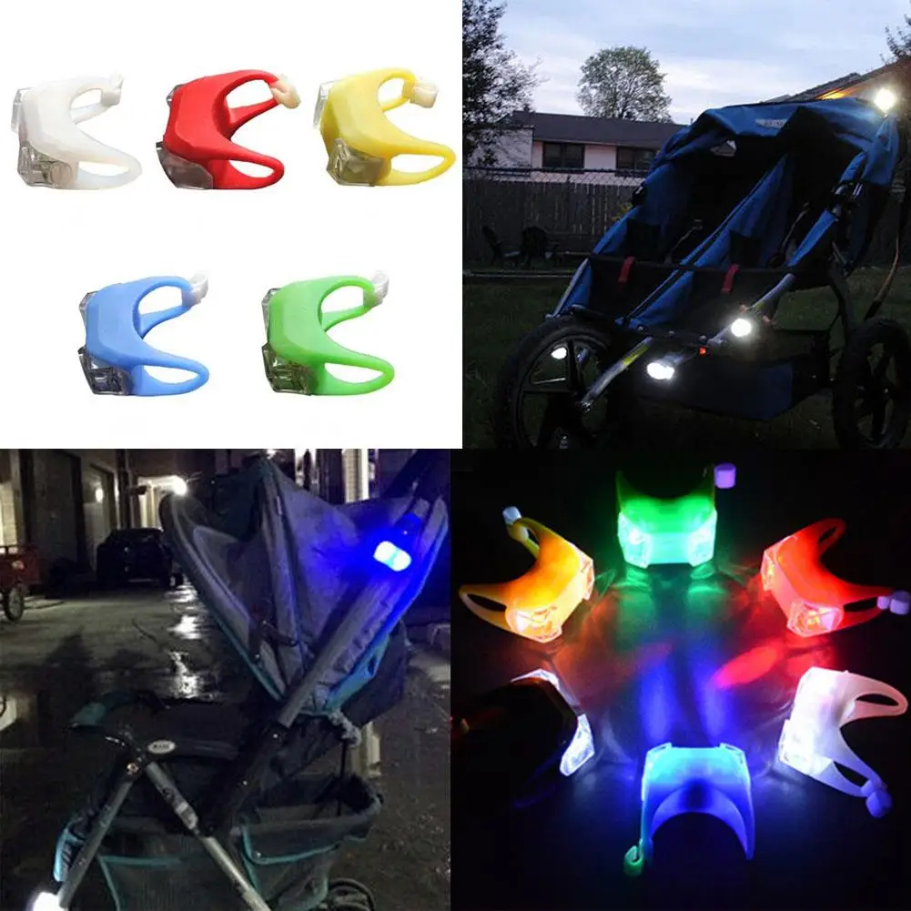

Outdoor Night Stroller Remind Lights Waterproof Accessories Caution Lamp Baby Flash Security Alert Hook
