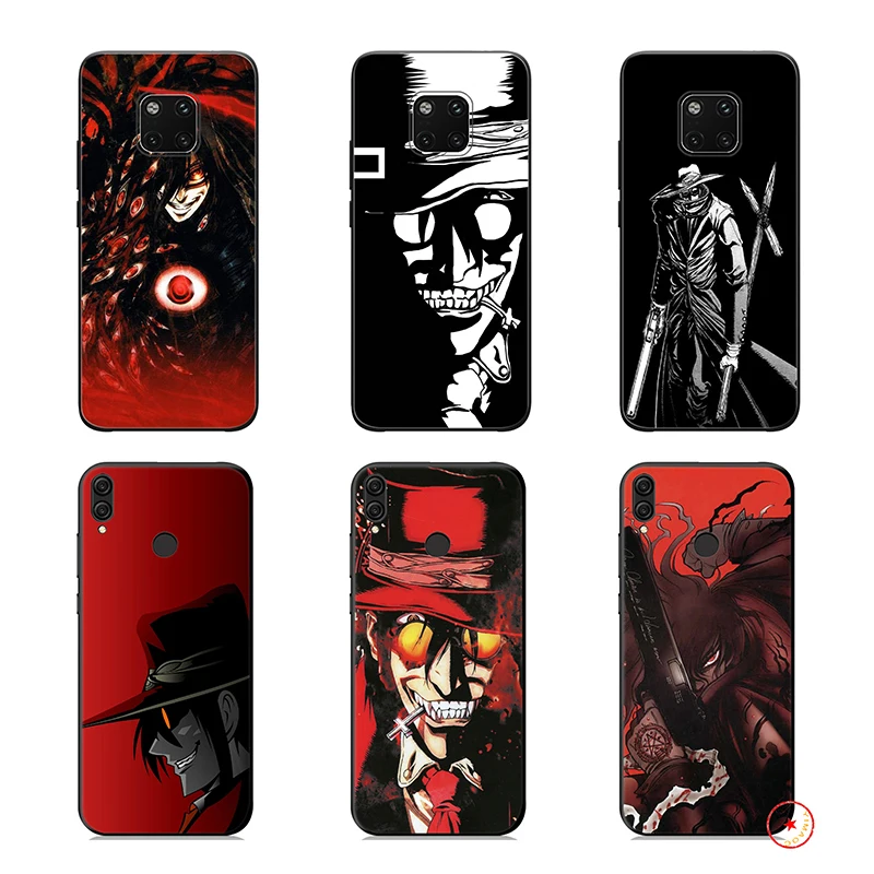 Alucard helling Ulti mate аниме Мягкий силиконовый чехол для huawei 30 20 10 Lite Pro Honor Nova 3 3i 4 5i |