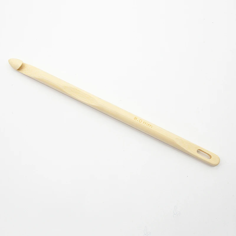 3 шт./компл. 4/6/8 мм набор крючков из афганского дерева для вязания спицы ручного