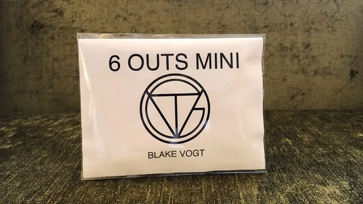 Шесть выходов Mini (трюки и онлайн инструкции) от Blake Vogt магические фокусы ментализм