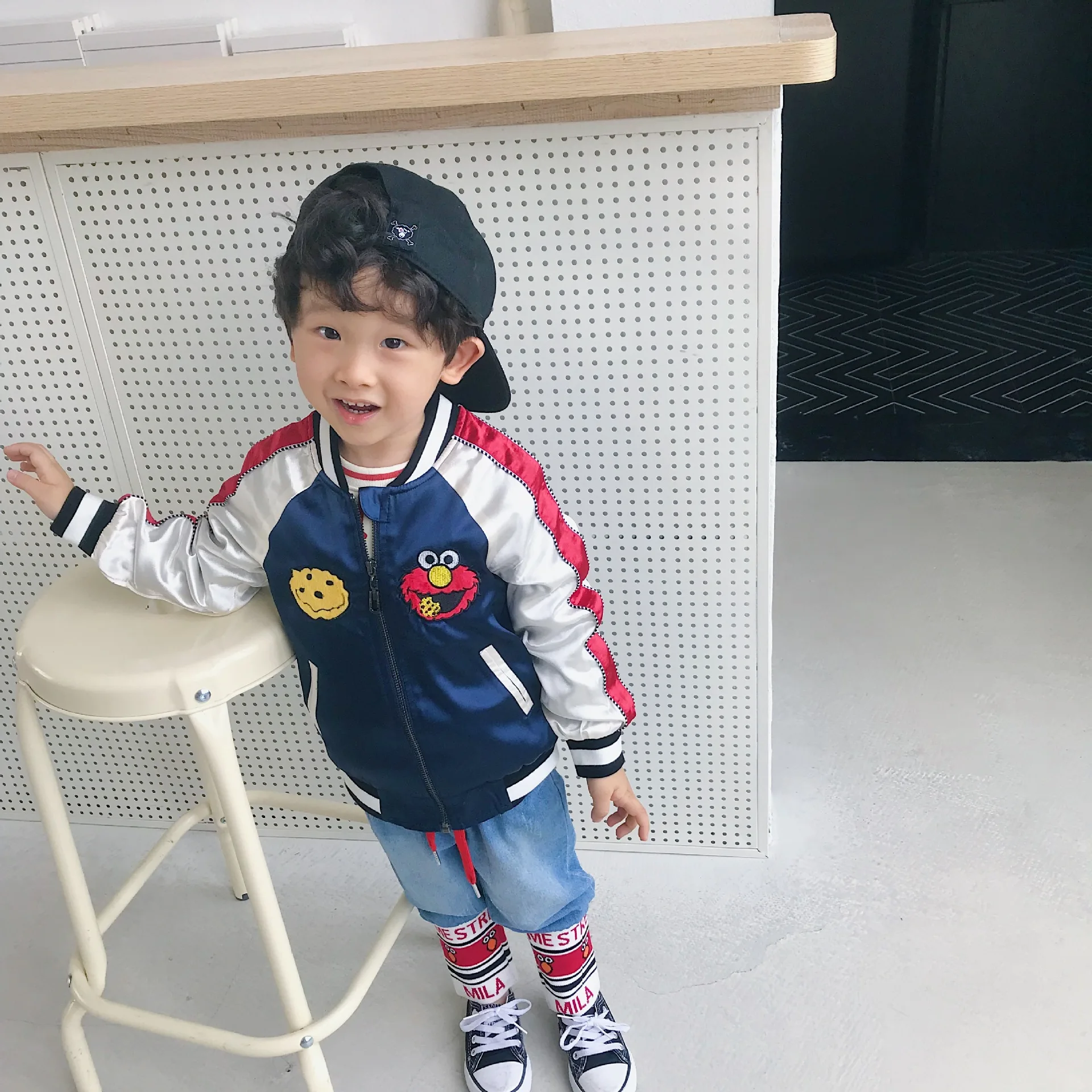Tonytaobaby/осенне-зимняя одежда Новое Детское пальто-кардиган с героями мультфильмов одежда для мамы, куртка для мальчиков пальто для девочек