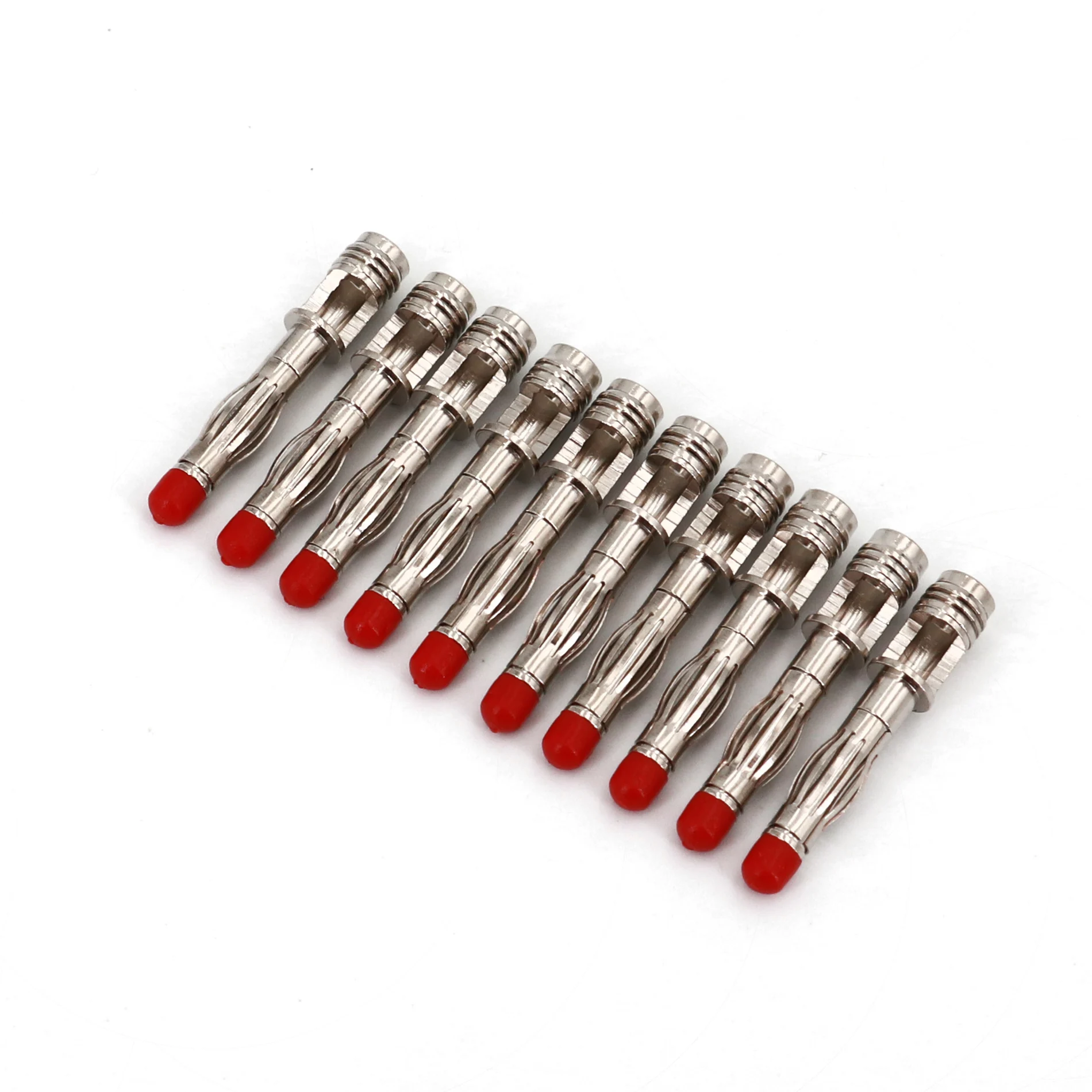 10 шт. 4 мм Штекерный прямоугольный изолированный провод паяльного типа сделай сам