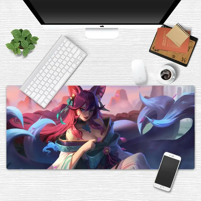 

LOL SEXY GIRL Natural Rubber Gaming mousepad Desk Mat Game Office Work Mouse Mat pad X XL Non-slip Laptop Cushion mouse pad