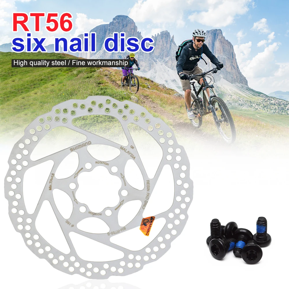 

SM RT56 Brake Disc 6 Bolt Mountain Bikes Disc M610 RT56 Brake Disc 160MM MTB