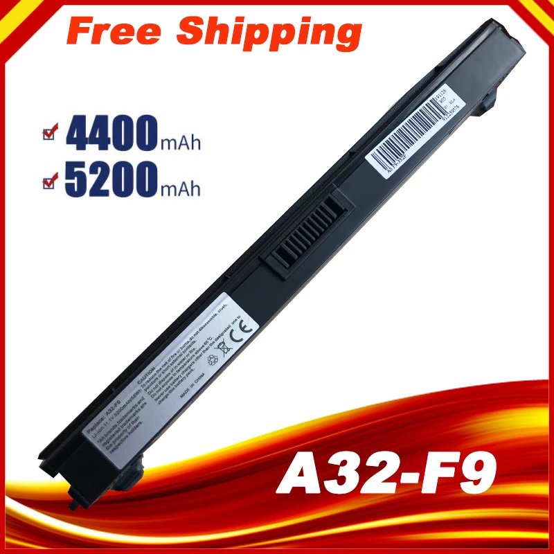 Аккумулятор для ноутбука Φ F9J Asus F6E F6A F6K Z53 F6 F9DC F9E F9F|Аккумуляторы ноутбуков| |