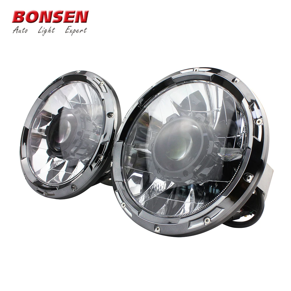 

Bonsen 7 inch Laser Headlight with LED Combo Driving Lights for Jeep Wrangler JK TJ CJ Hummer Motorcycle Offroad Vehicles