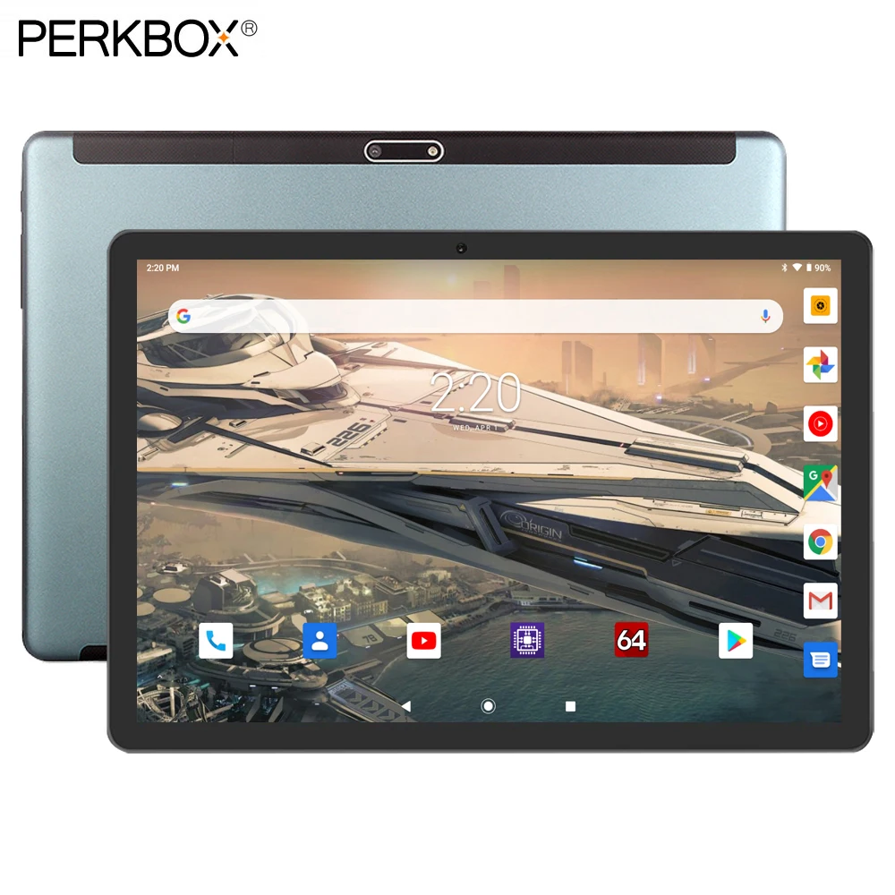 Планшет Perkbox T10 Pro Android 9 32 ГБ eMMC двойная камера 5 0 МП разблокированный телефонный
