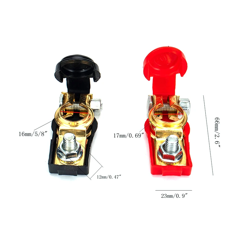 2 пары автомобильные клеммы для аккумуляторов 12 В | Автомобили и мотоциклы