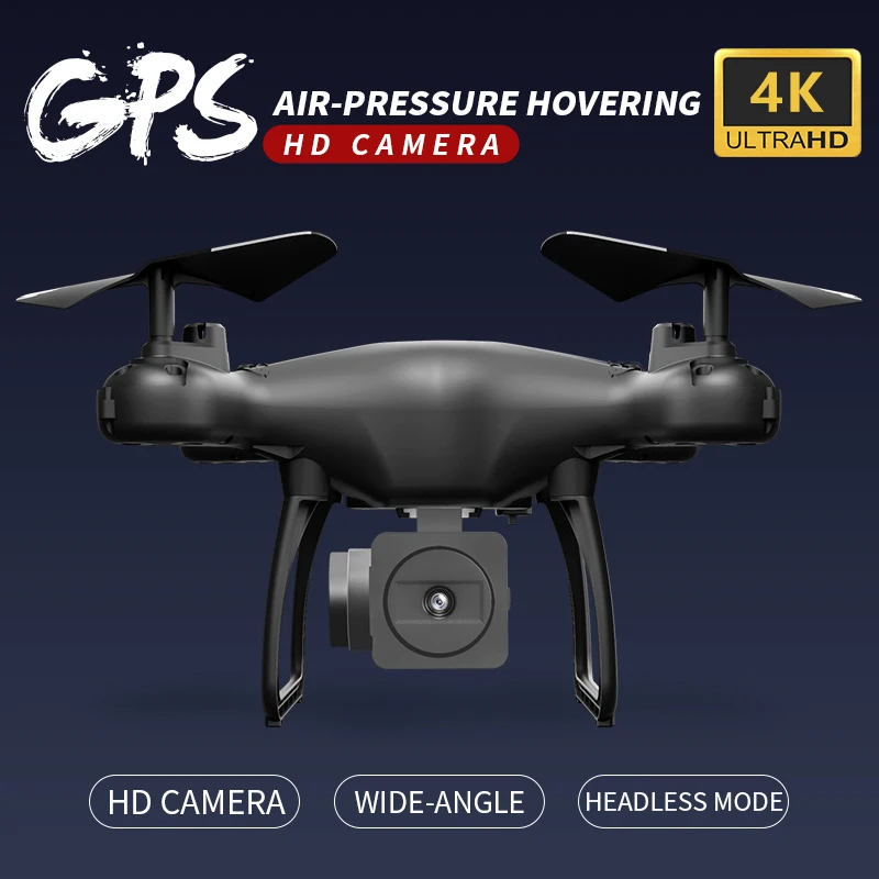 Дрон 4K GPS долгое время летающие Дроны с камерой RC вертолет WIFI FPV мини Квадрокоптер