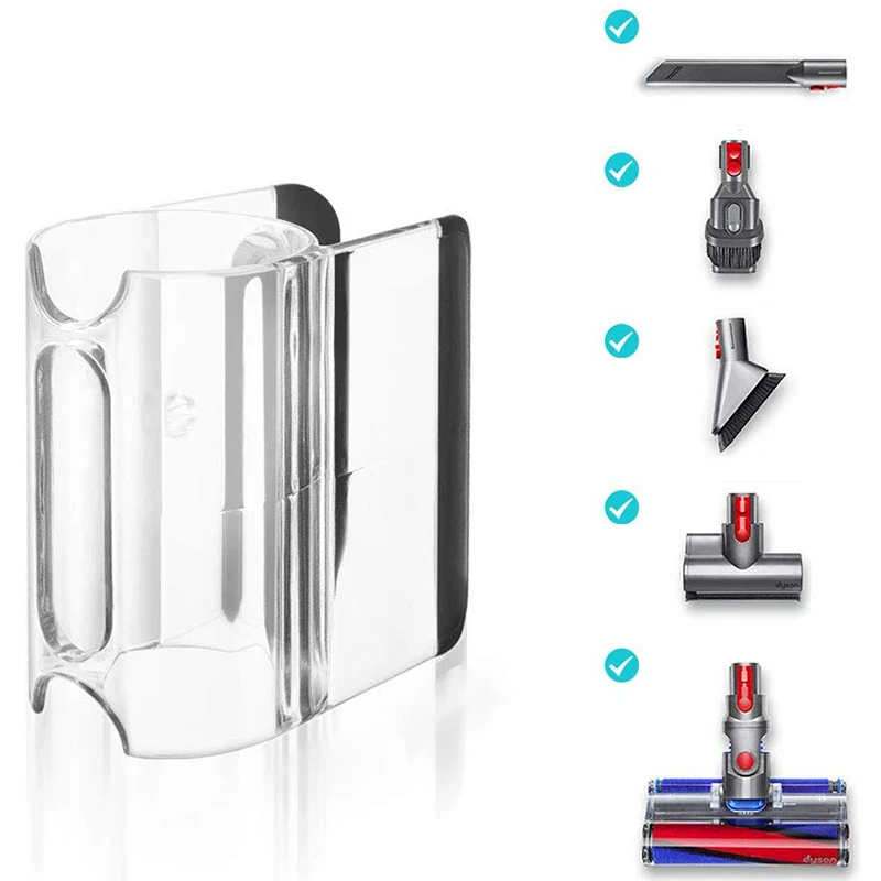 

For Dyson Attachment Clip V6 V7 V8 V10 V11 Sweeper Transparent Rubber pad