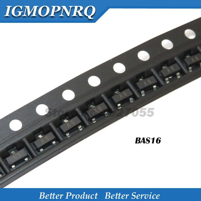Новинка 100 шт. BAS16 SOT 23 A6 SMD|Интегральные схемы| |