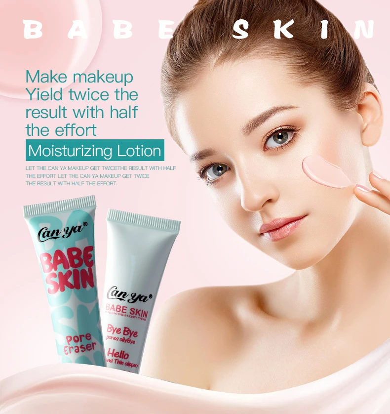 

New 25ml Face Base Foundation Cream Whitening Moisturizing Isolating Foundation Cream Makeup Tools Facial Skin Oil Control TSLM2