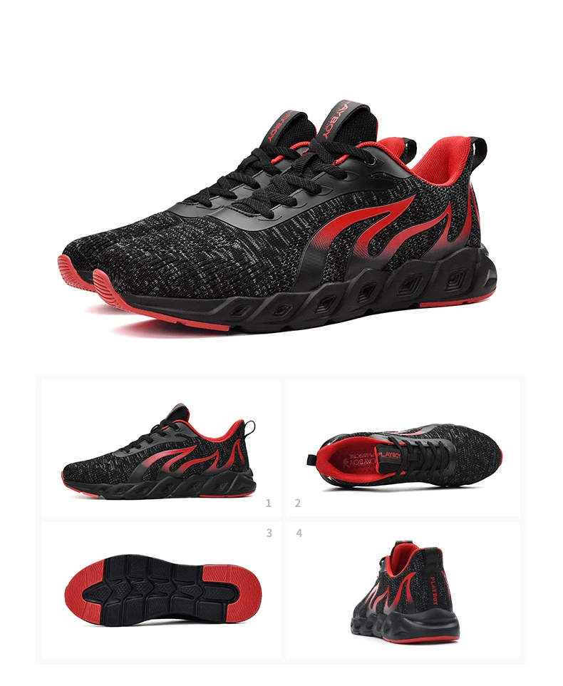 PLAYBOY новые мужские дышащие кроссовки для профессионального спорта на открытом воздухе кроссовки Мужская Легкая ходьба беговые кроссовки