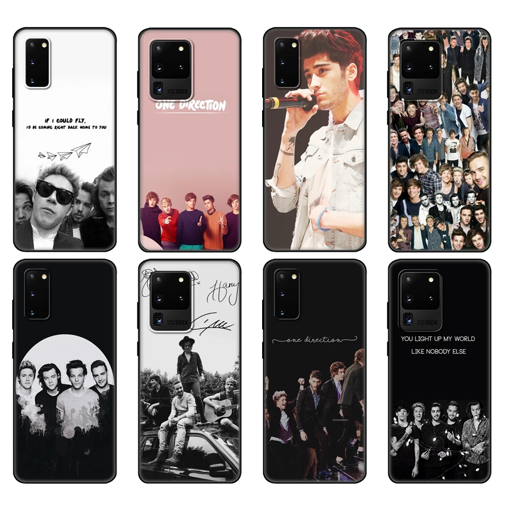 Черный чехол из ТПУ для Samsung galaxy S20 /S20 PLUS/S20 ultra/S20 + /S20FE задняя крышка One Direction Louis