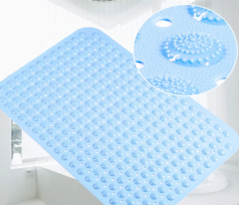 Резиновый Массажный коврик для ванной дома гостиницы туалета с присосками