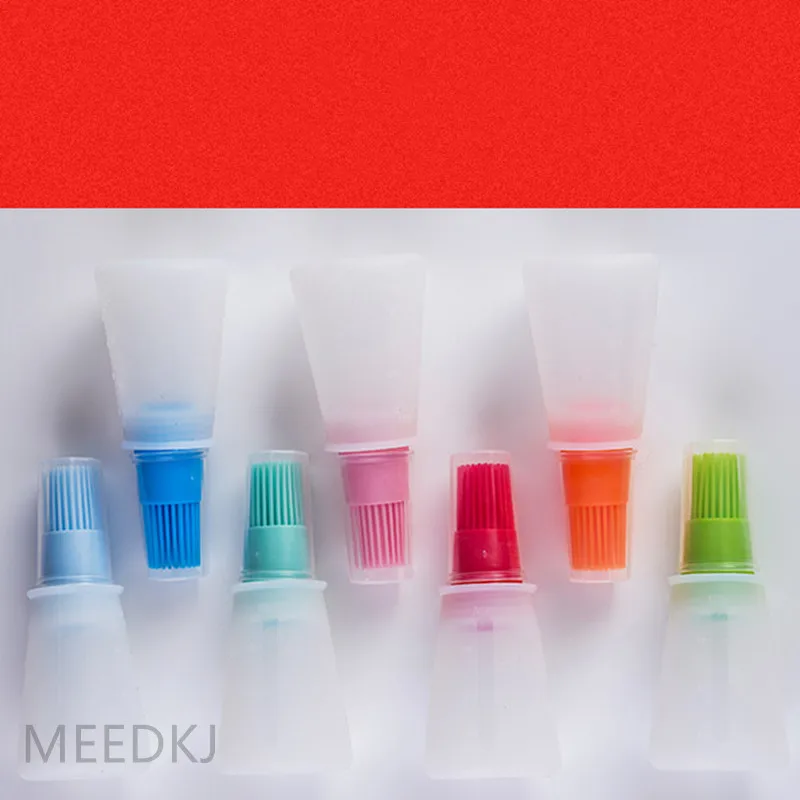 1 шт. силиконовая щетка для масла с крышкой | Дом и сад