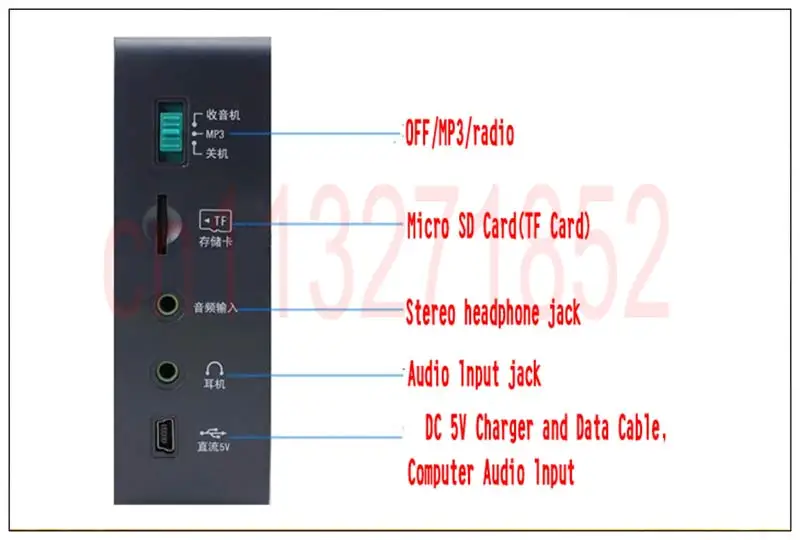 TECSUN ICR-110 FM/AM радио TF карта MP3-плеер рекордер радио FM: 64-108 МГц/AM: 520-1710 кГц FM/AM интернет портативное радио