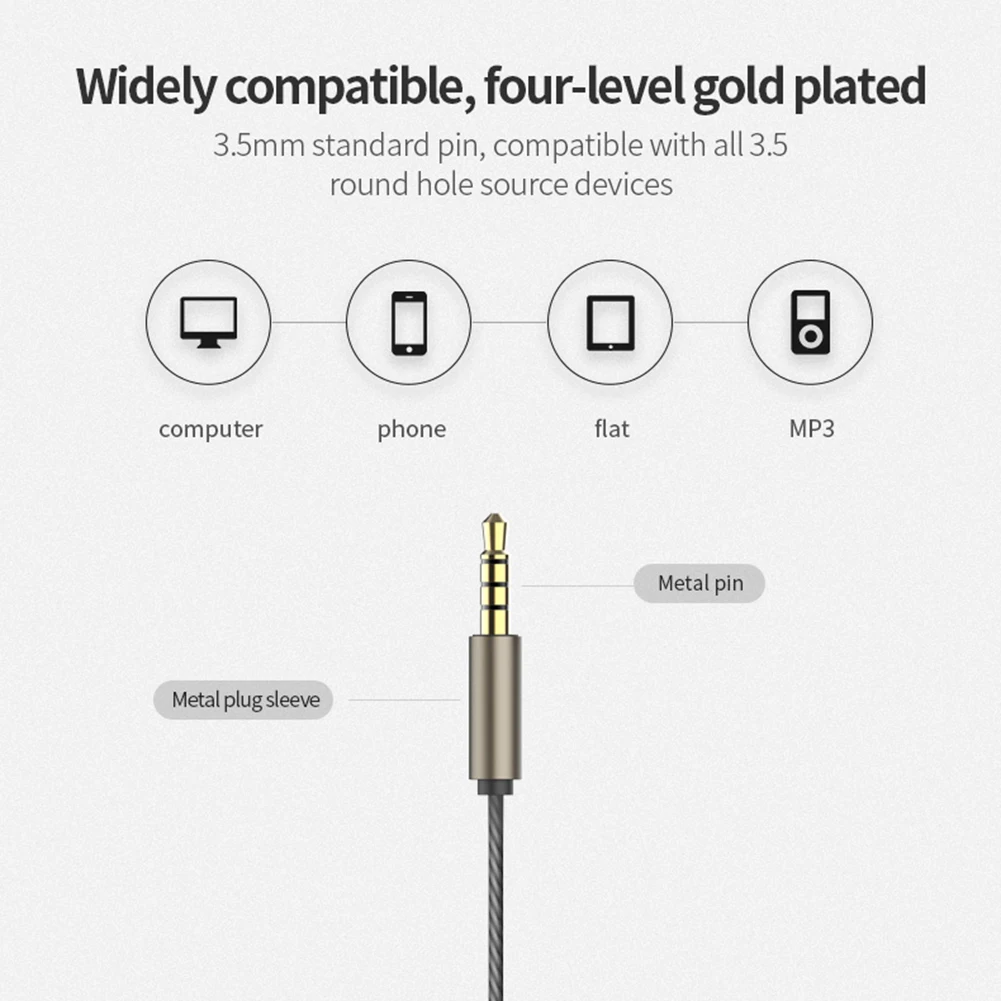 AUGLAMOUR RX-1 3,5 мм проводные наушники-вкладыши Hi-Fi музыкальные спортивные басовые наушники с шумоподавлением гарнитура с микрофоном