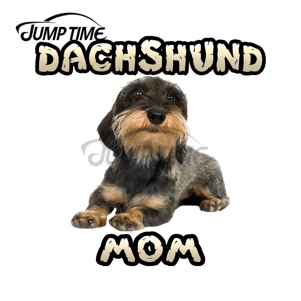 JumpTime 13x11 2 см вирехвостая такса мама забавные фотообои водонепроницаемые