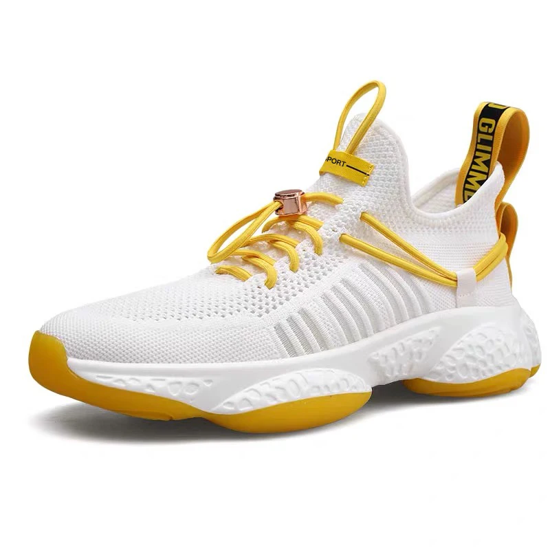 

Summer Men Breathable Sneakers Lac-Up Tenis Luxury Non-Slip Lightweight Outdoor Casual Vulcanize Walking Sports Shoes For Man