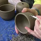Ленточный инструмент для керамики, полимерной глины, профессиональный инструмент для обрезки алюминиевой проволоки из нержавеющей стали, керамики Лепка резьба