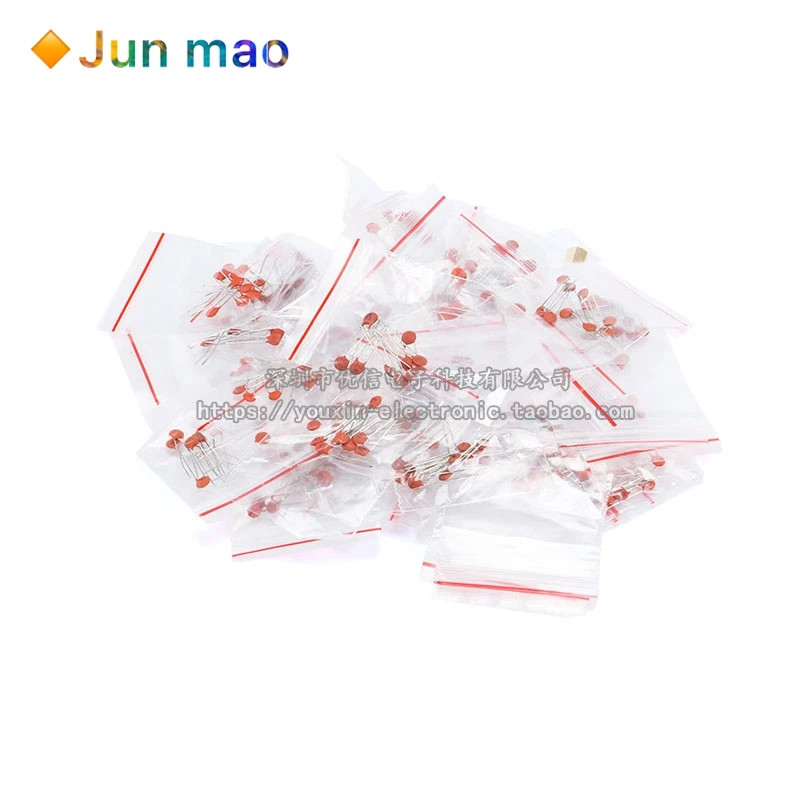 

300P есть 30 видов компонентов упаковка фарфоровая упаковка конденсатора 2pf-0.1uf, 10 штук каждого вида отдельно упакованы