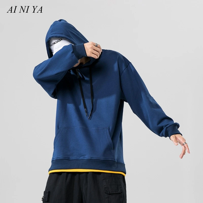 

Hoody Men Fashion Men's Hoodies 2021 Spring Autumn Male Casual Jogger Hoodies Sweatshirts Man Solid Color Hoodies Sweatshirt Top