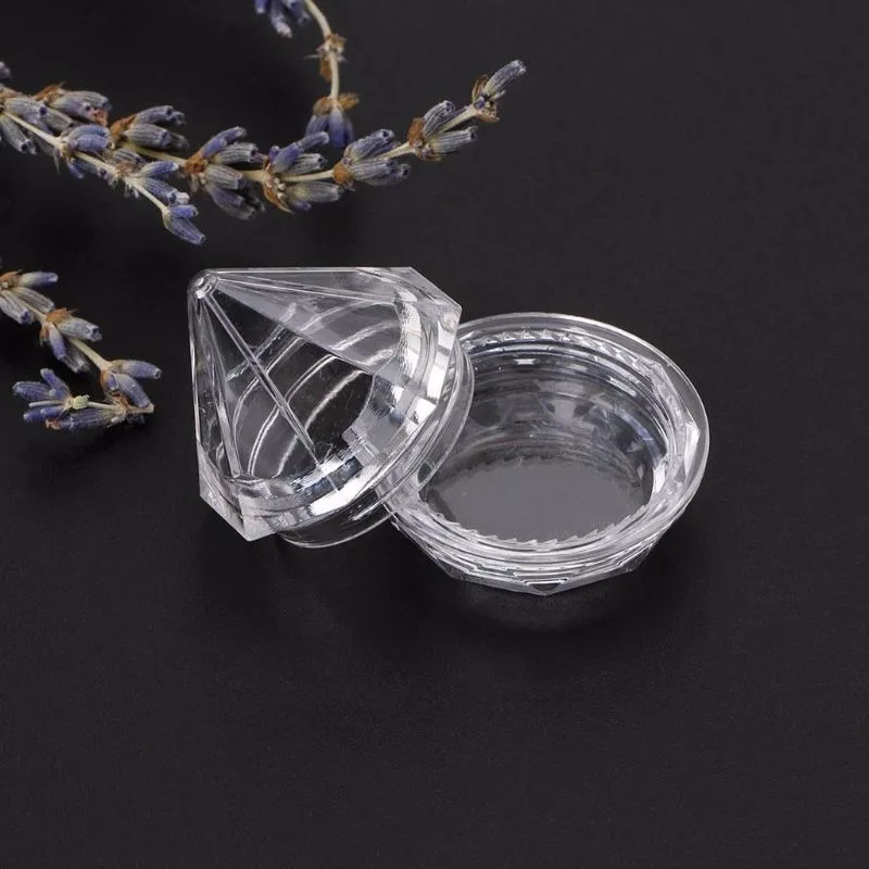 Прозрачный мини чехол для помады 10 шт. пустая Алмазная Косметическая Помада в