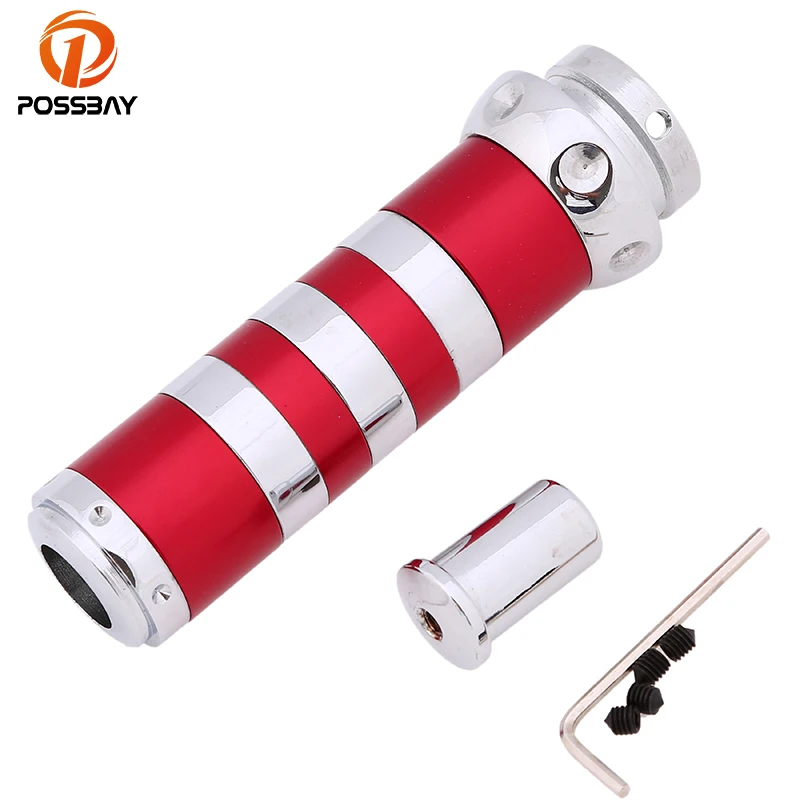 Универсальная алюминиевая крышка ручного тормоза POSSBAY интерьерное украшение