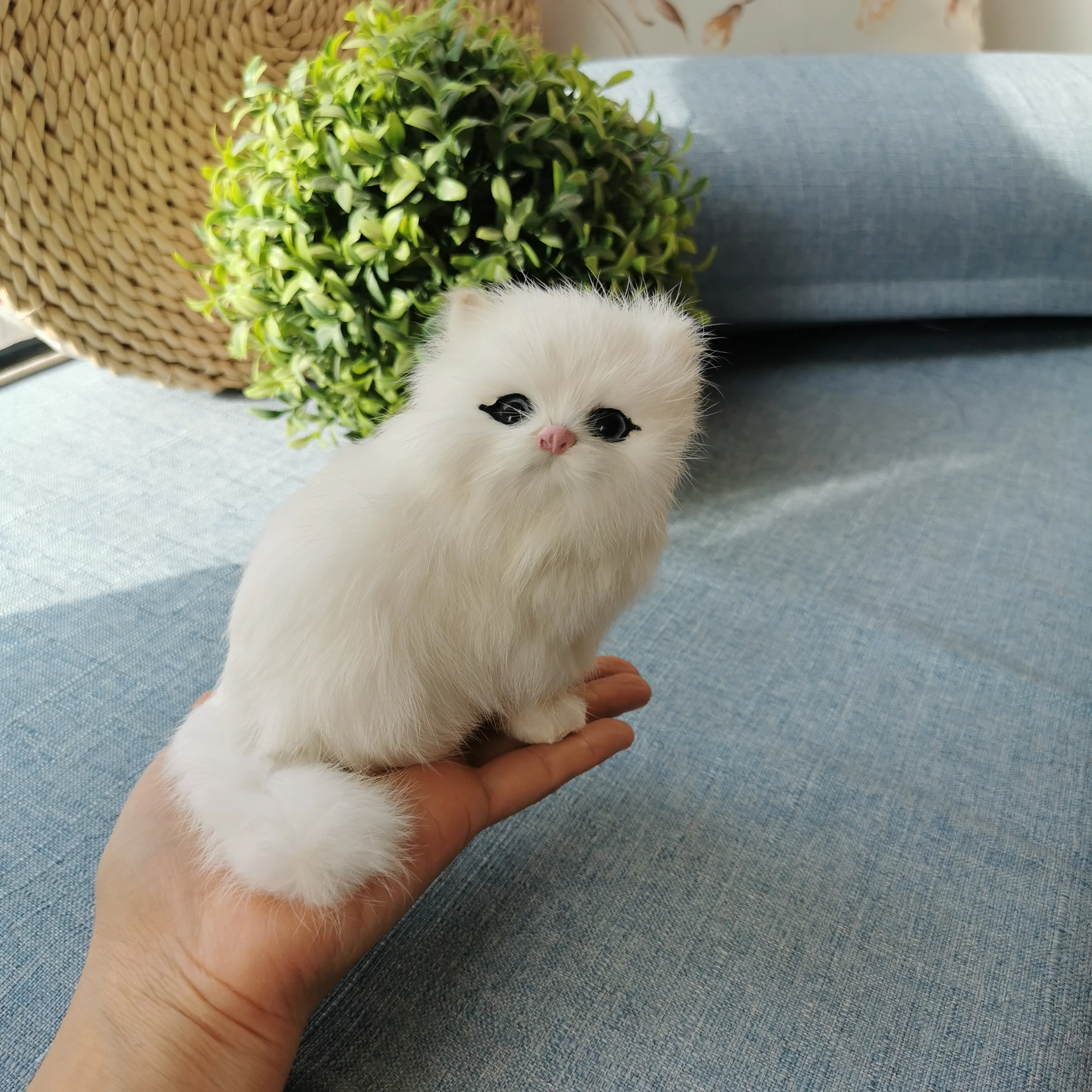 Реалистичная кукла в виде Персидского кота фотография супермаркета реквизит для