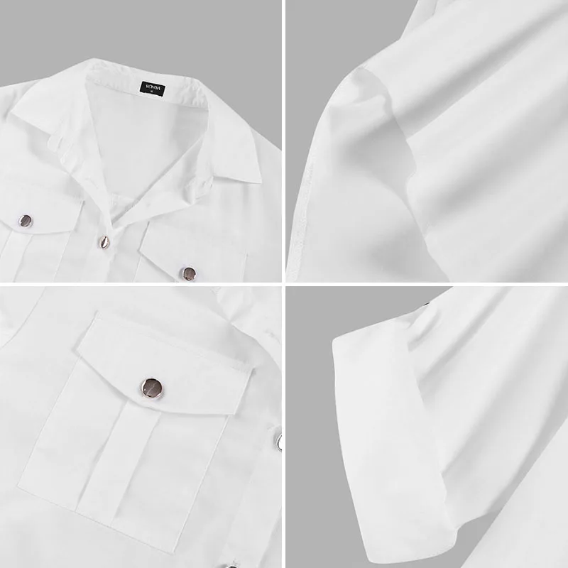 

Women Blouse 2021 VONDA Autumn Long Sleeved Irregular Hem Lapel Button Up Asymmetric Shirts Bohemian Blusas Femininas Oversized