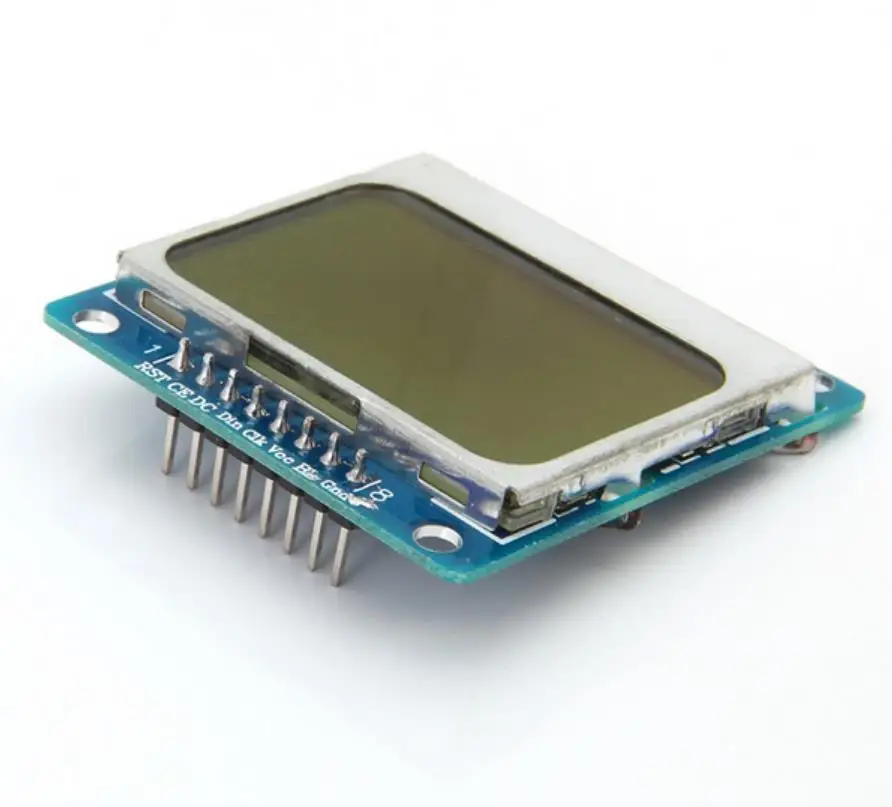 Бесплатная доставка синяя плата MCU 5110 Совместимость с ЖК дисплеем 3310|lcd module|lcd 3310lcd