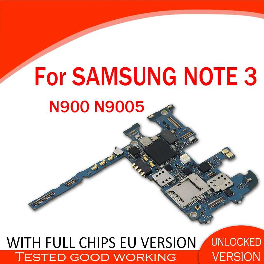 Для Samsung Galaxy NOTE 3 N900 N9005 материнская плата разблокирована Android OS обновленная