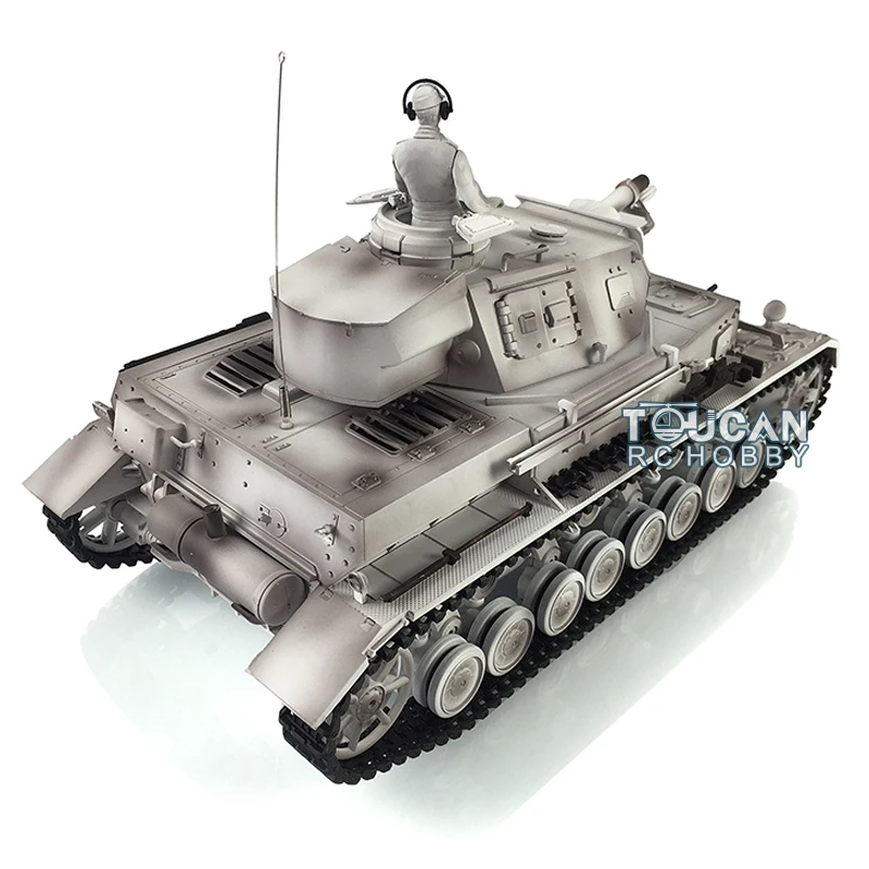

Henglong 1/16 Snow 6.0 Customized Panzer IV F RC Tank 3858 Metal Wheels TH12580-SMT4