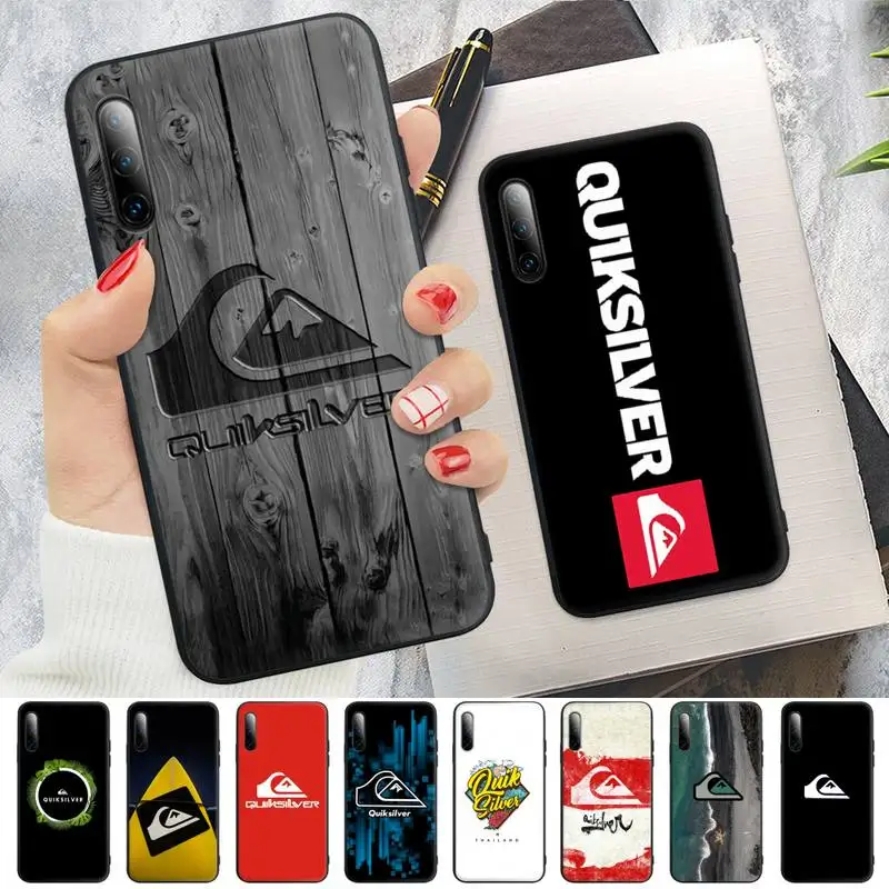 

Surf And Skateboard Quiksilver Silicone Mobile Phone Case For Samsung Galaxy S9 S10 S20 S30 S21 Plus Ultra S10e S8 S7 Cover