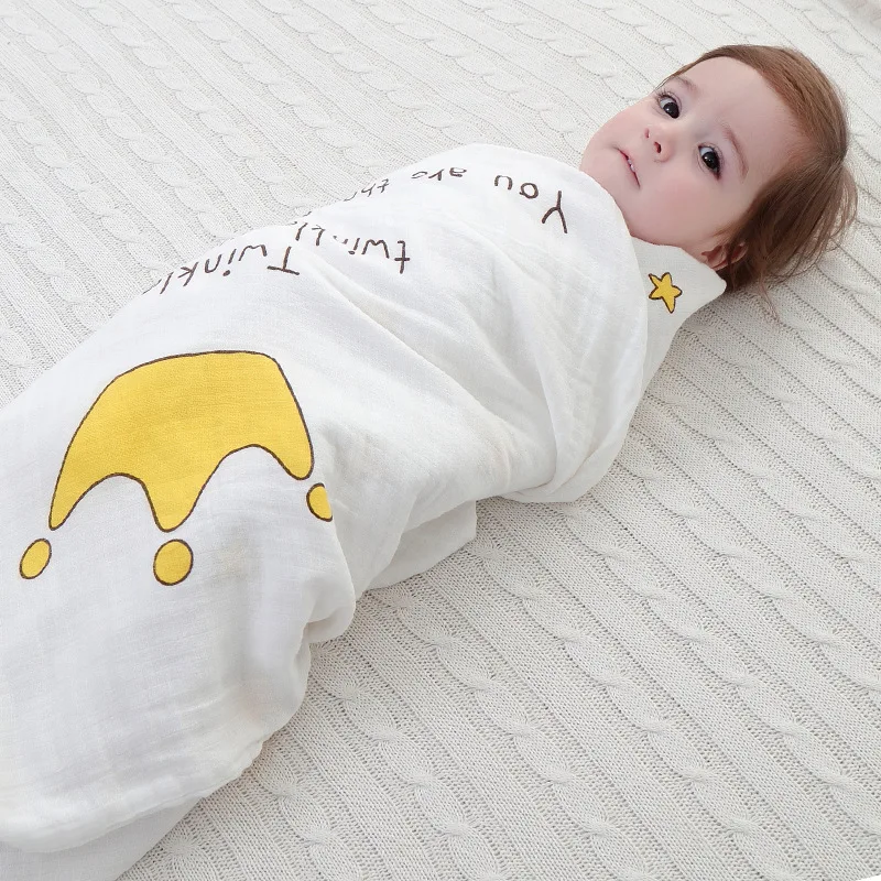 70% бамбук + 30% хлопковая детская пеленка для обертывания хлопковые детские одеяла