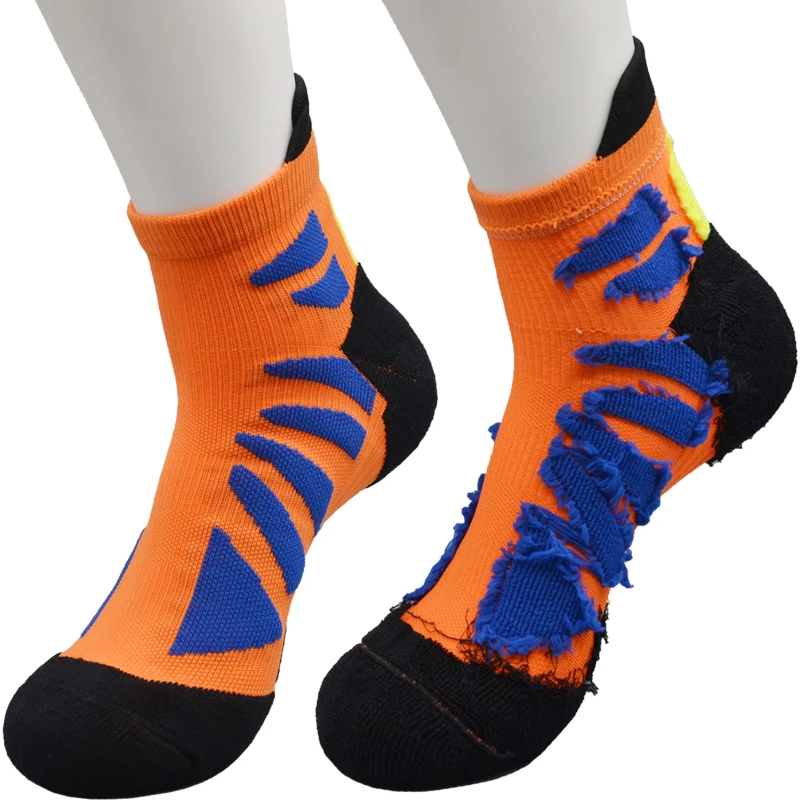 Носки спортивные для мужчин и женщин удобные хлопковые нескользящие с подушкой